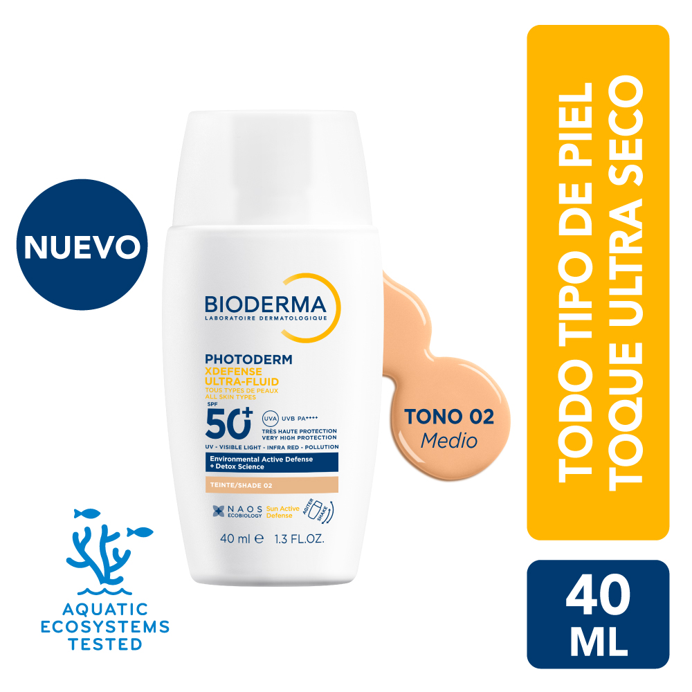 Bioderma photoderm Xdefense ultrafluid SPF50+ T02 F40ML