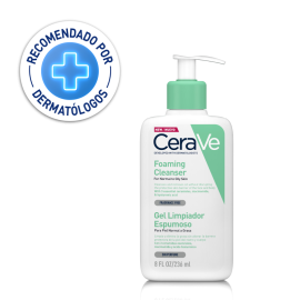 Cerave Gel Limpiador Espumoso 236ml de para Limpiadores Cerave - Compra online en DermotiendaShopping