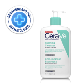 Cerave Gel Limpiador Espumoso 473ml de para Limpiadores Cerave - Compra online en DermotiendaShopping