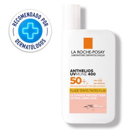 Protector Solar Anthelios UVMune 400 Fluido con color FPS 50+ 50ml bloqueador de para Anthelios - Compra online en DermotiendaShopping